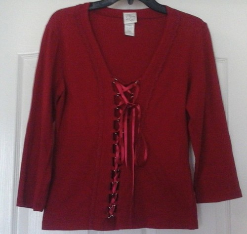 Ladies lewin red lace up - ladies,
