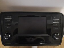 Skoda Octavia Audio & SAT NAV DISPLAY SCREEN 5E0 919 605 D