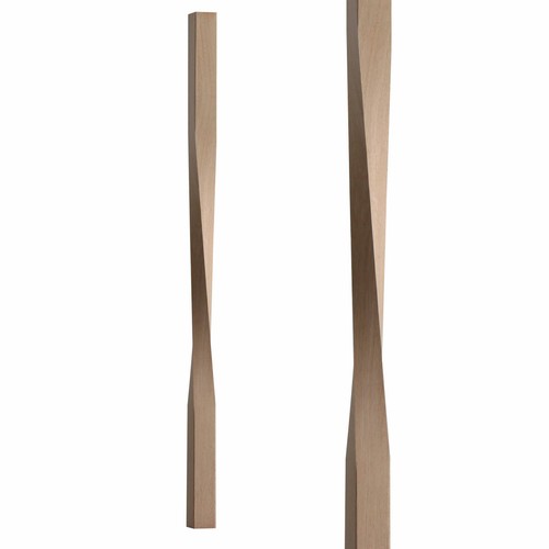 Stair part kit square - stair, twist