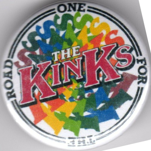 The kinks pin button - kinks, badge