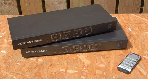 Hdmi 4x4 matrix switcher 2 - hdmi,