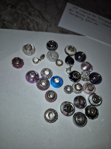 Multi coloured ring charms - multi,