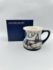Boxed Limited Edition Moorcroft Pottery Mug. Rare Design. Signed Sian Leeper
