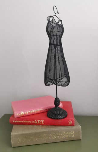 Vintage style black - black, mesh