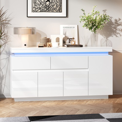 Sideboard storage cabinet with - sideboard,
