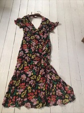 Topshop Summer Floral Midi