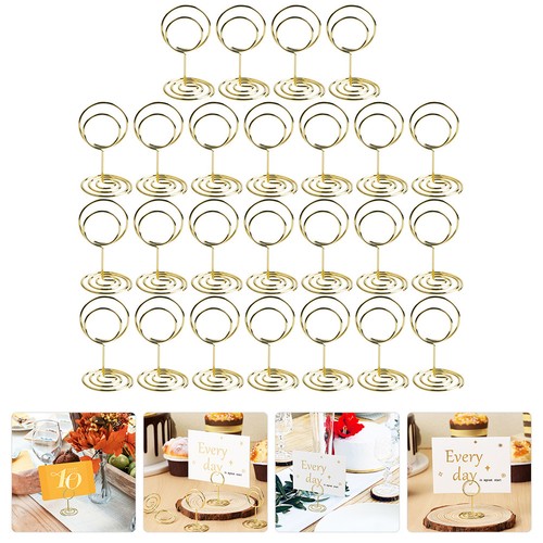 Reusable gold table number - reusable,