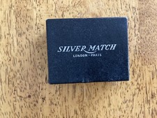 Vintage Silver Match Cigarette