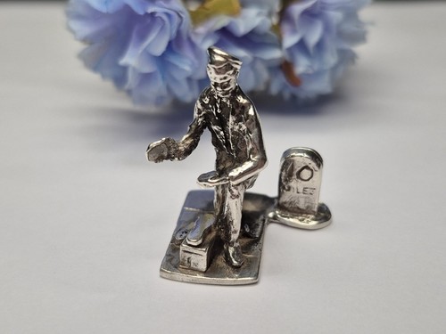 Sterling silver miniature name - sterling,