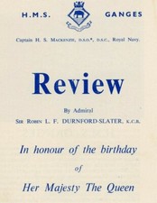 1960 HMS Ganges Review Queen