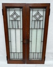 SM Pair of Antique Leaded