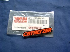 YAMAHA TDR125 GEN NOS DECAL EMBLEM 4FU-21781-30