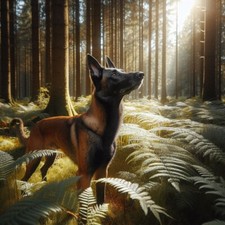 Malinois belgian shepherd dog - malinois,