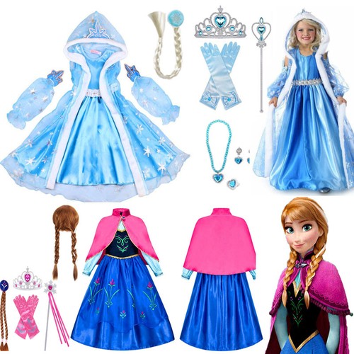 Girls anna elsa princess - elsa,