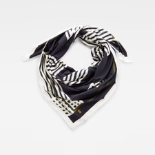 Star logo bandana big - logo, woven