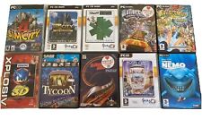 10x PC Game Bundle SimCity 4 Deluxe Theme Hospital Rollercoaster Tycoon 3 Sonic