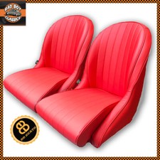 Pair Red BB Vintage Classic