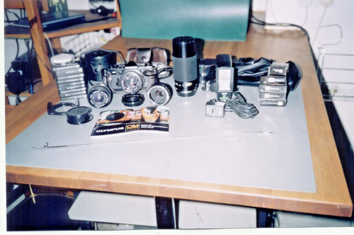 Vintage olympus om2 slr - vintage,