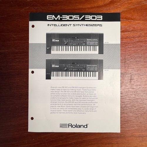 Vintage roland 305 303 - roland, em-305/303