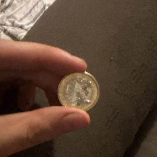 British coin - £1, (one