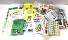 4mm/OO LARGE QUANTITY OF SIGNS AND TRANSPORT DECALS