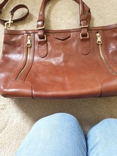 Massimo Dutti Women's Leather Tote Bag