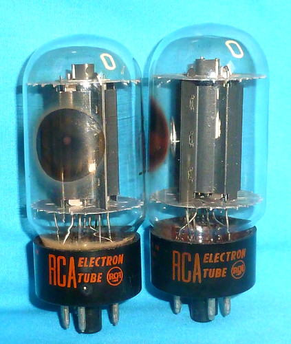 Rca 6l6gc black plates - 6l6gc,