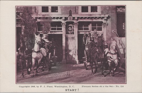 Washington horse drawn - dc, fire