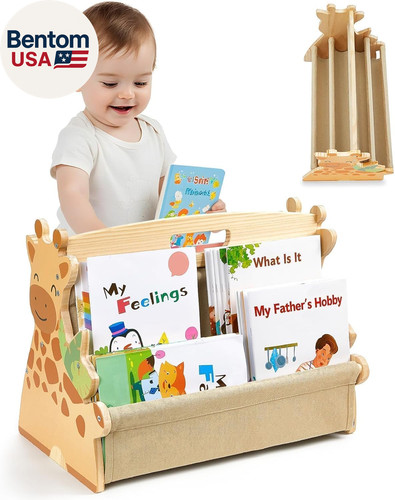 Toddler bookshelf double sided - bookshelf, double-sided