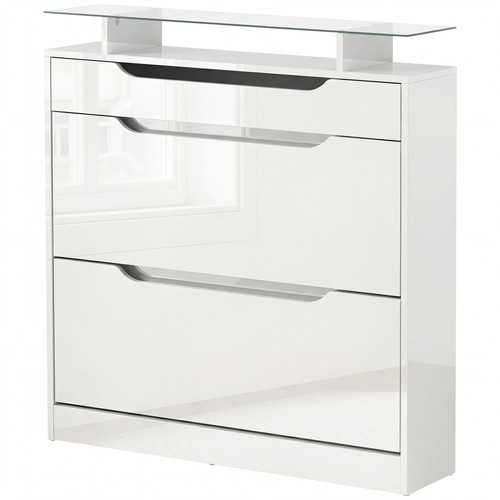 Homcom shoe cabinet - shoe, 3