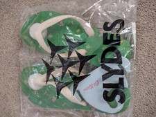 Slydes Flipflops by Cath Kidston - Bath Flowers Green - 3-4UK (36-37EU) BN