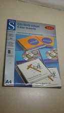 Inkjet CD/DVD Case Inserts
