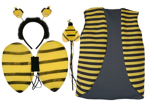 Childs bumble bee waistcoat - bumble, &