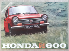 Honda N600 Saloon Brochure