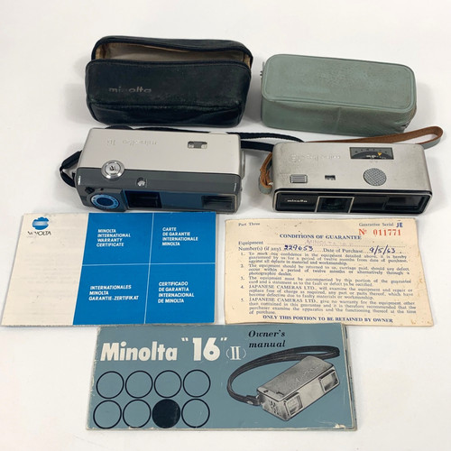 Minolta subminiature film - minolta,