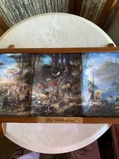 3 Plate Collectors Set “The Invitation”Noah’s Ark Tom Dubois Bradford Exchange