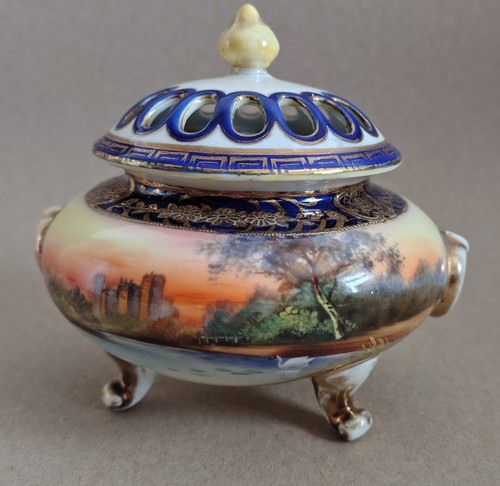 Noritake swan lake pot - noritake,