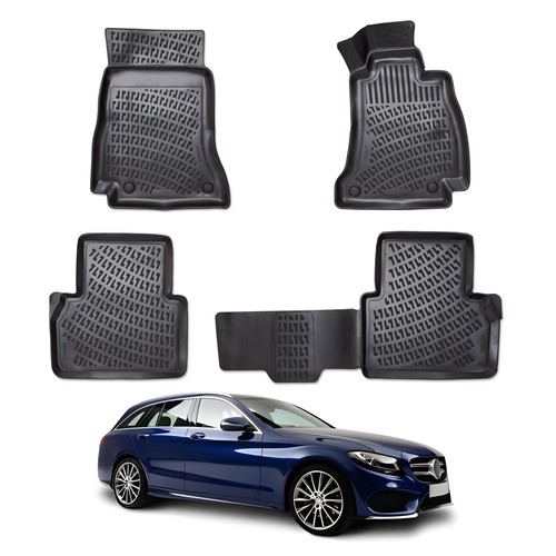 Rubber floor mats deep tray - floor,