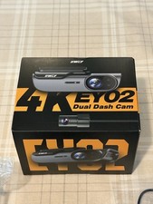 IIWEY EY02 4K Dash Cam Front and 1080P Rear Built-In 5Ghz Wifi Dual Dash BOXED