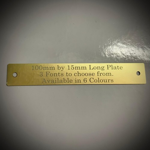 100mm 15mm engraving plate - -,