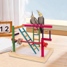 Parrot playground wood - playground, perch