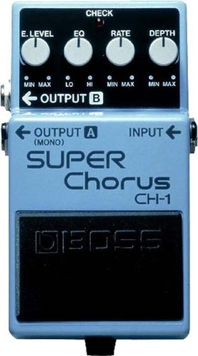 Boss ch1 super chorus guitar - super,