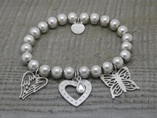 Sterling Silver "LL Loves" 8mm