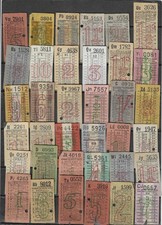 Bus  Tram Tickets, 36 No. L P T B,  L T BUSES, L T COUNTRY BUSES, Etc