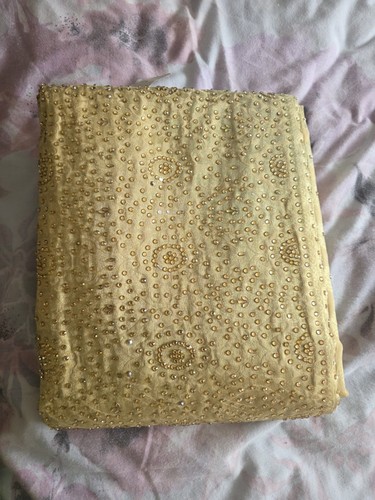 Gold saree - gold,