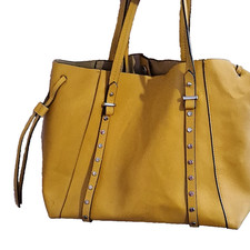 Topshop Studded Top Handle Bag