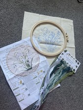 Beautiful snowdrop pre printed - beautiful, pre-printed