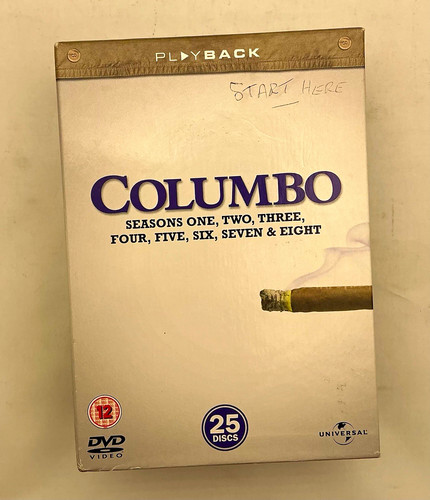 Universal columbo seasons 8 - columbo, 1-8