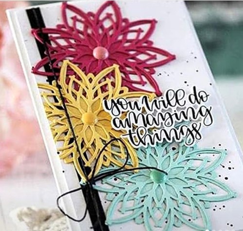 Metal cutting dies - flowers, die