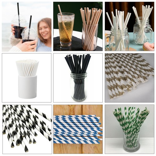 500 2000 paper drinking straws - paper,